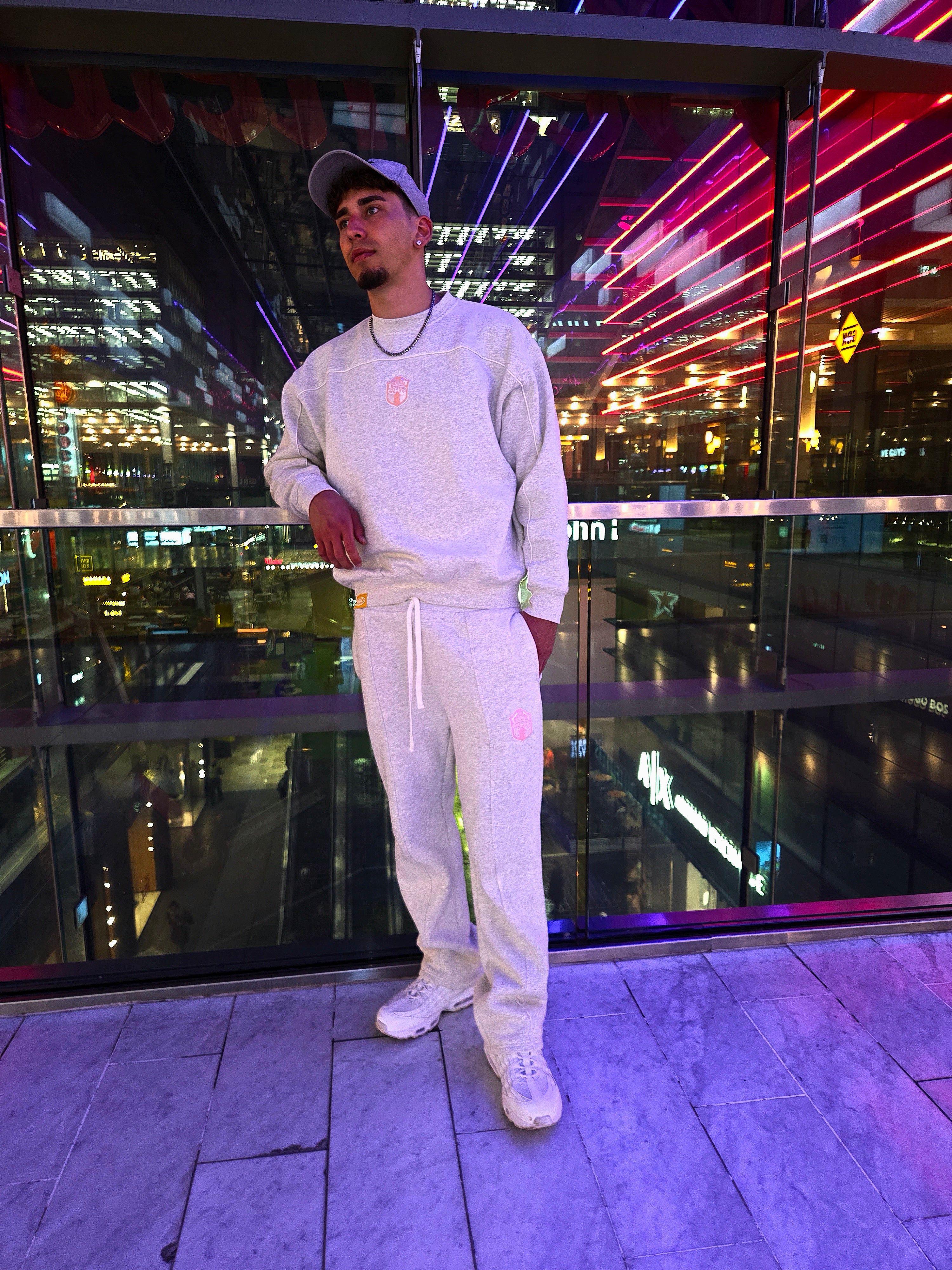 Grey Rosé Tracksuit